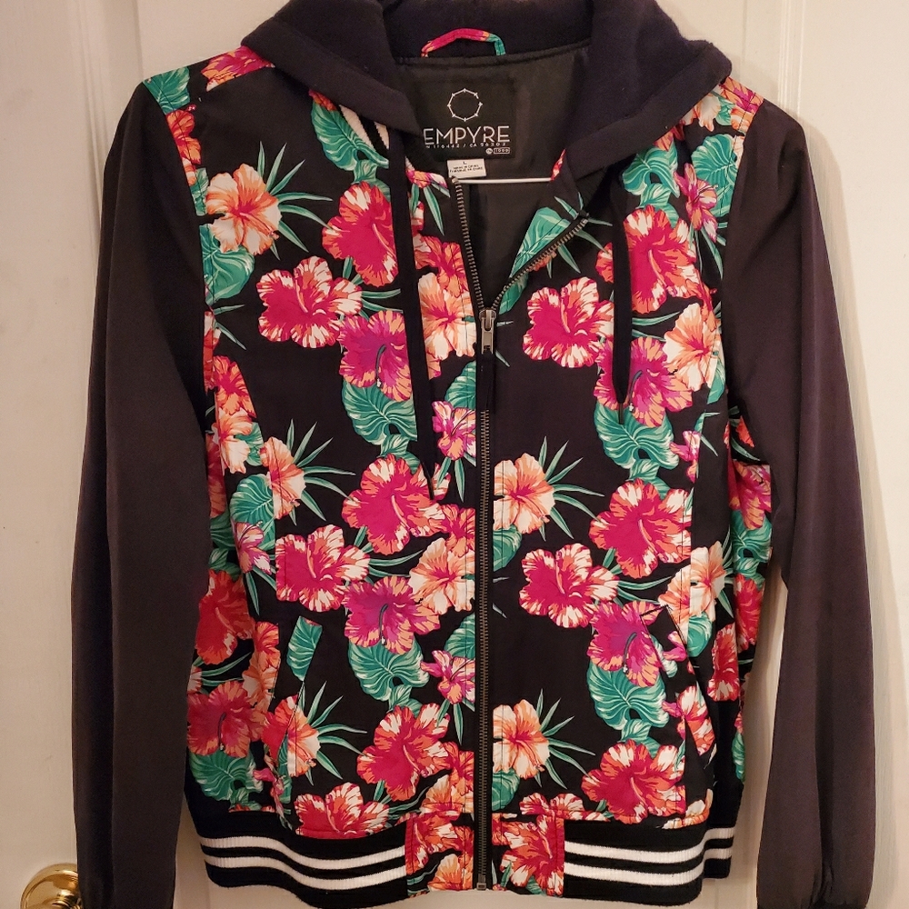 Empyre hoodie floral print